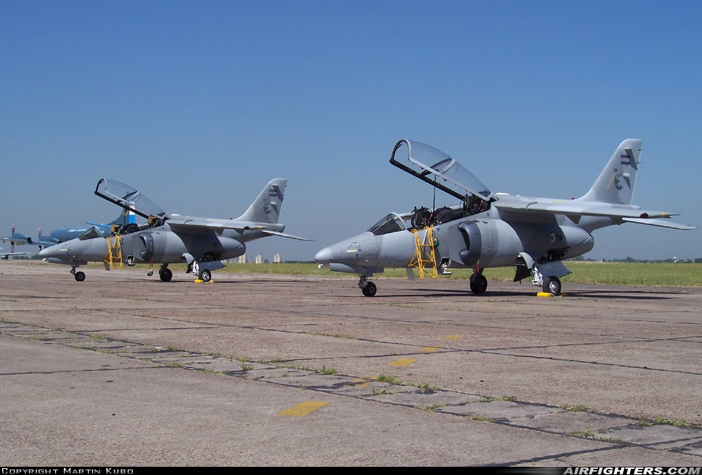 Argentina - Air Force FMA IA-63 Pampa E-814 at El Palomar (PAL / SADP), Argentina