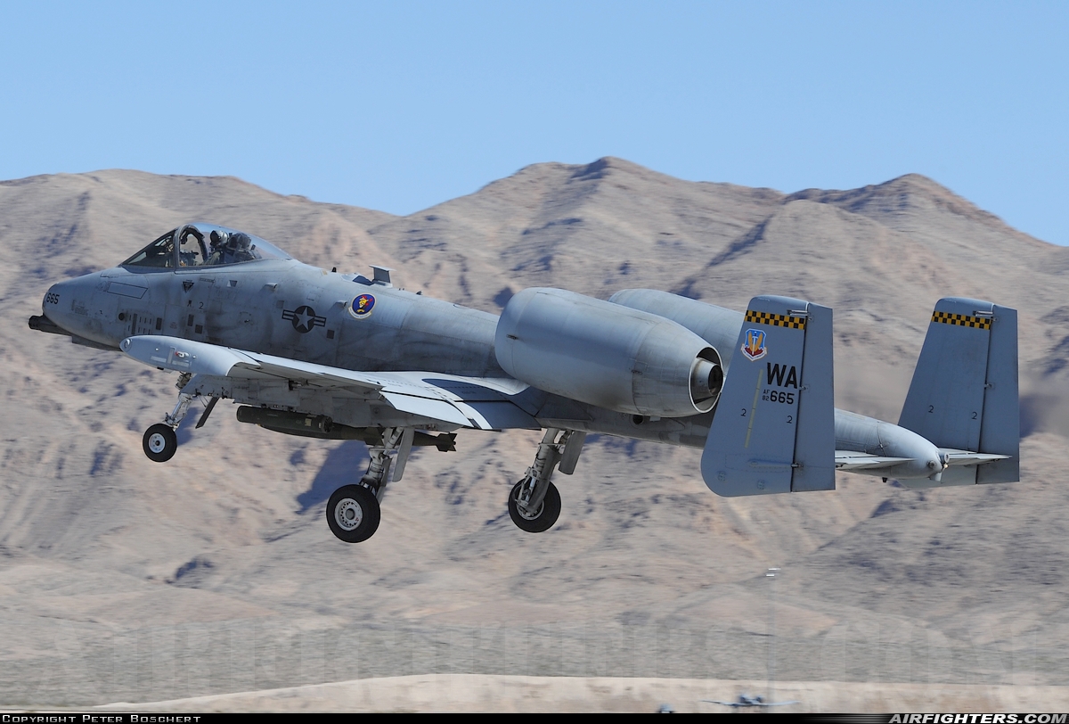 USA - Air Force Fairchild A-10C Thunderbolt II 82-0665 at Las Vegas - Nellis AFB (LSV / KLSV), USA