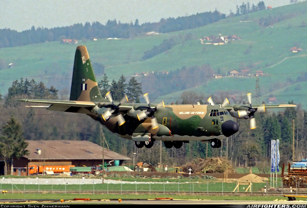 Greece - Air Force Lockheed C-130H Hercules (L-382) 741 at Emmen (EML / LSME), Switzerland