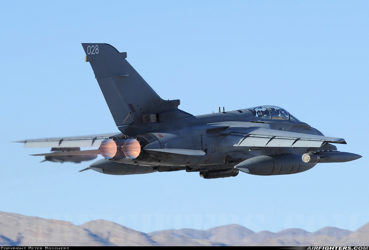 UK - Air Force Panavia Tornado GR4 ZA463 at Las Vegas - Nellis AFB (LSV / KLSV), USA