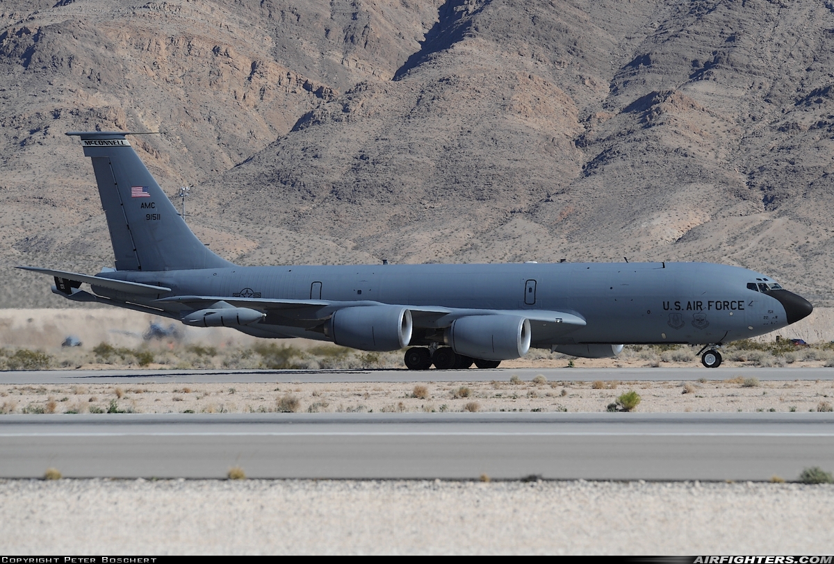 USA - Air Force Boeing KC-135R Stratotanker (717-100) 59-1511 at Las Vegas - Nellis AFB (LSV / KLSV), USA