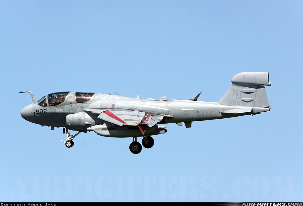 USA - Navy Grumman EA-6B Prowler (G-128) 158815 at El Centro - NAF (NJK / KNJK), USA