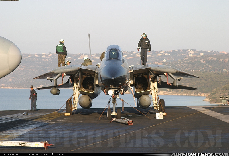 USA - Navy Grumman F-14D Tomcat 164603 at Off-Airport - Souda Bay, Greece