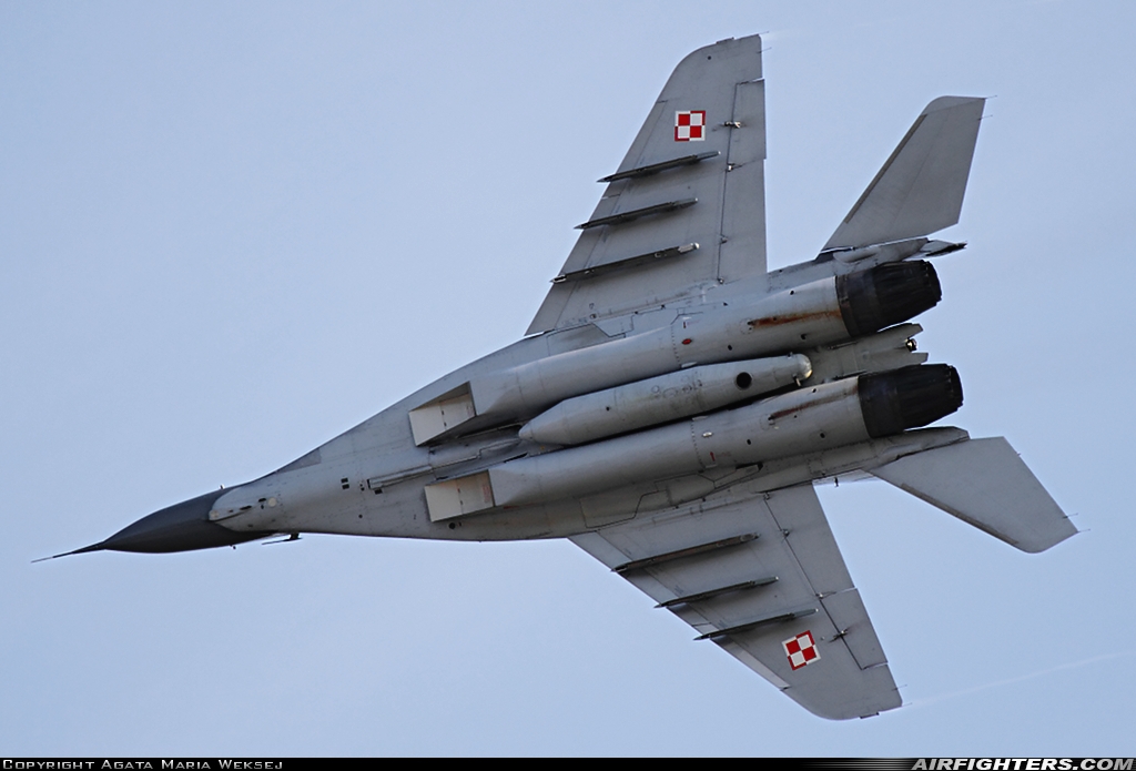Poland - Air Force Mikoyan-Gurevich MiG-29A (9.12A) 56 at Berlin - Schonefeld (SXF / EDDB), Germany