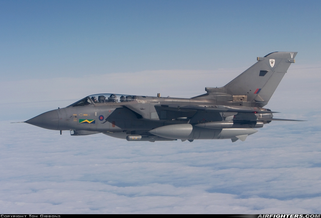 UK - Air Force Panavia Tornado GR4A ZG709 at In Flight, International Airspace