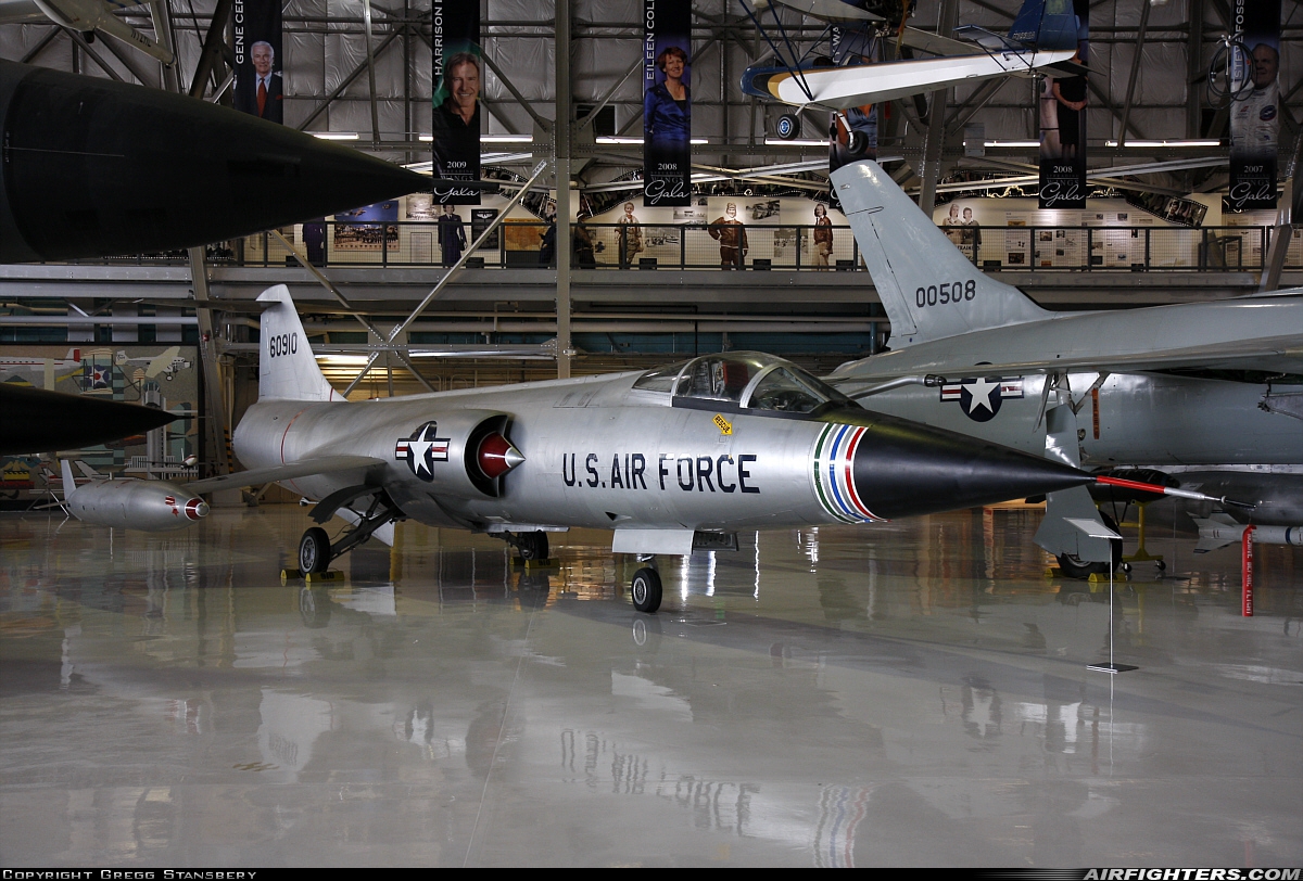 USA - Air Force Lockheed F-104C Starfighter 56-0910 at Denver - Lowry AFB (Wings Over The Rockies Museum), USA