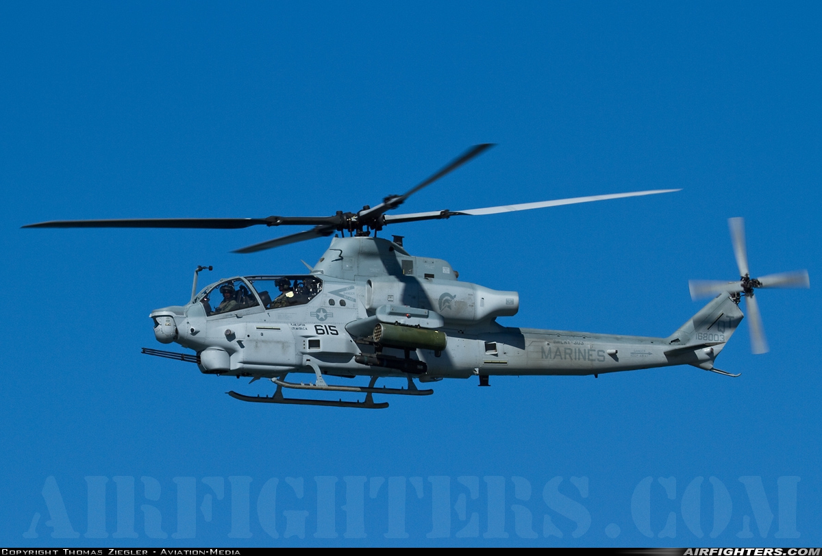 USA - Marines Bell AH-1Z Viper 168003 at San Diego - North Island NAS / Halsey Field (NZY / KNZY), USA