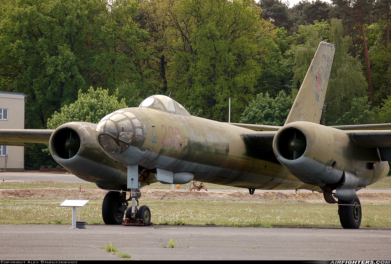 East Germany - Air Force Ilyushin IL-28B 208 at Berlin - Gatow (GWW / EDUG), Germany