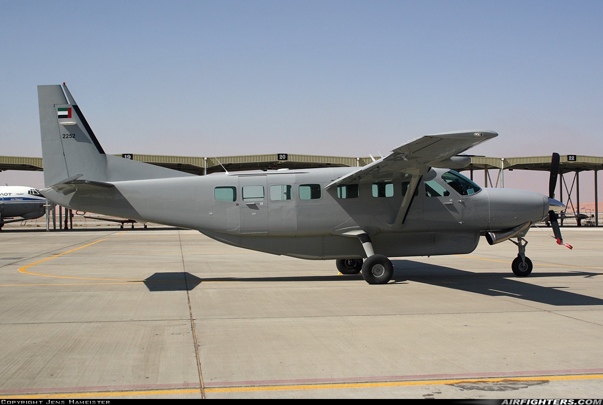 United Arab Emirates - Air Force Cessna 208B Grand Caravan 2252 at Al Ain - Int. (AAN / OMAL), United Arab Emirates