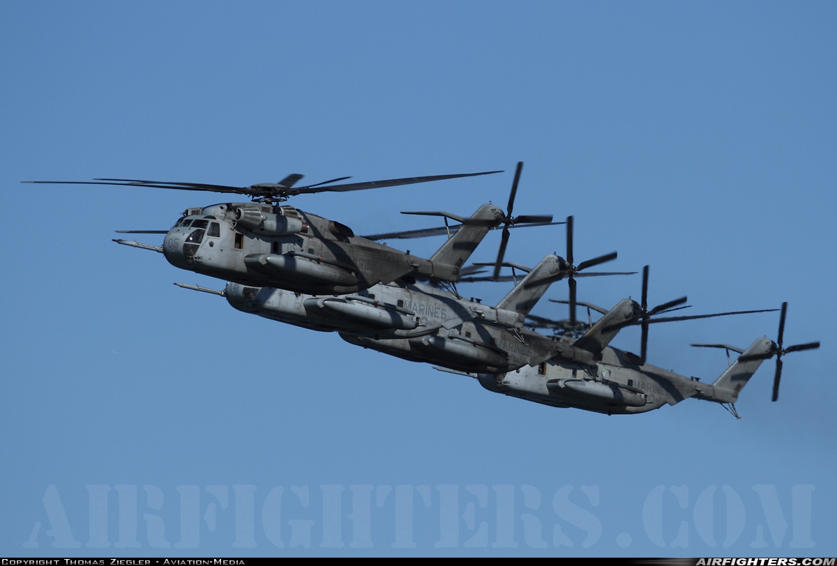 USA - Marines Sikorsky CH-53D Super Stallion 157134 at San Diego - North Island NAS / Halsey Field (NZY / KNZY), USA