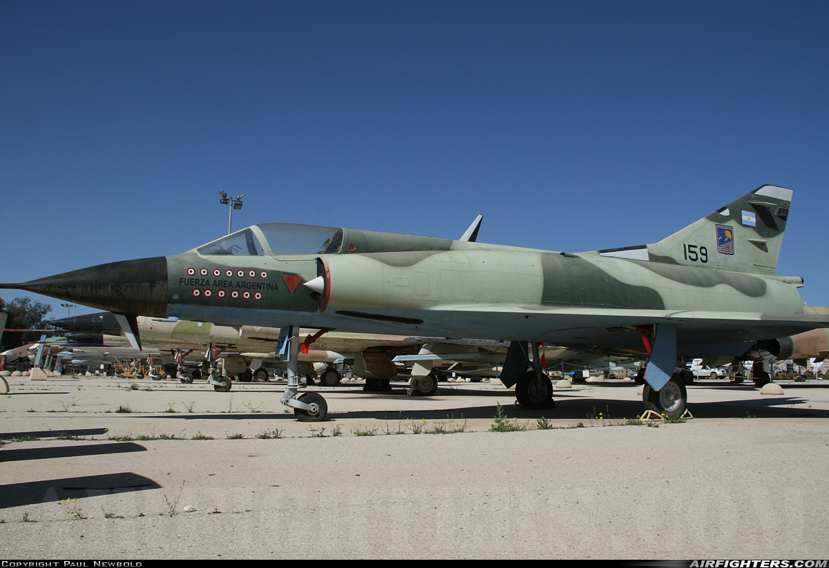Argentina - Air Force Dassault Mirage IIICJ C-713 at Beersheba - Hatzerim (LLHB), Israel