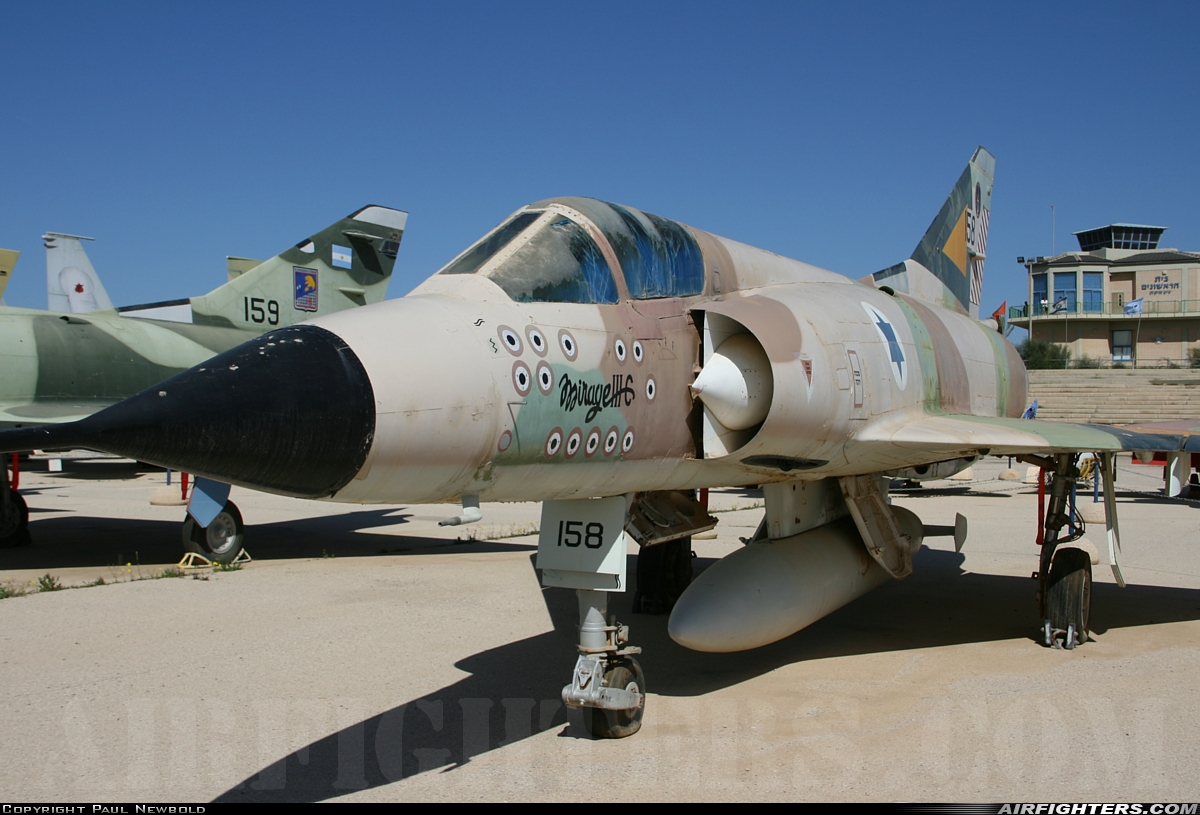 Israel - Air Force Dassault Mirage IIICJ 111 at Beersheba - Hatzerim (LLHB), Israel