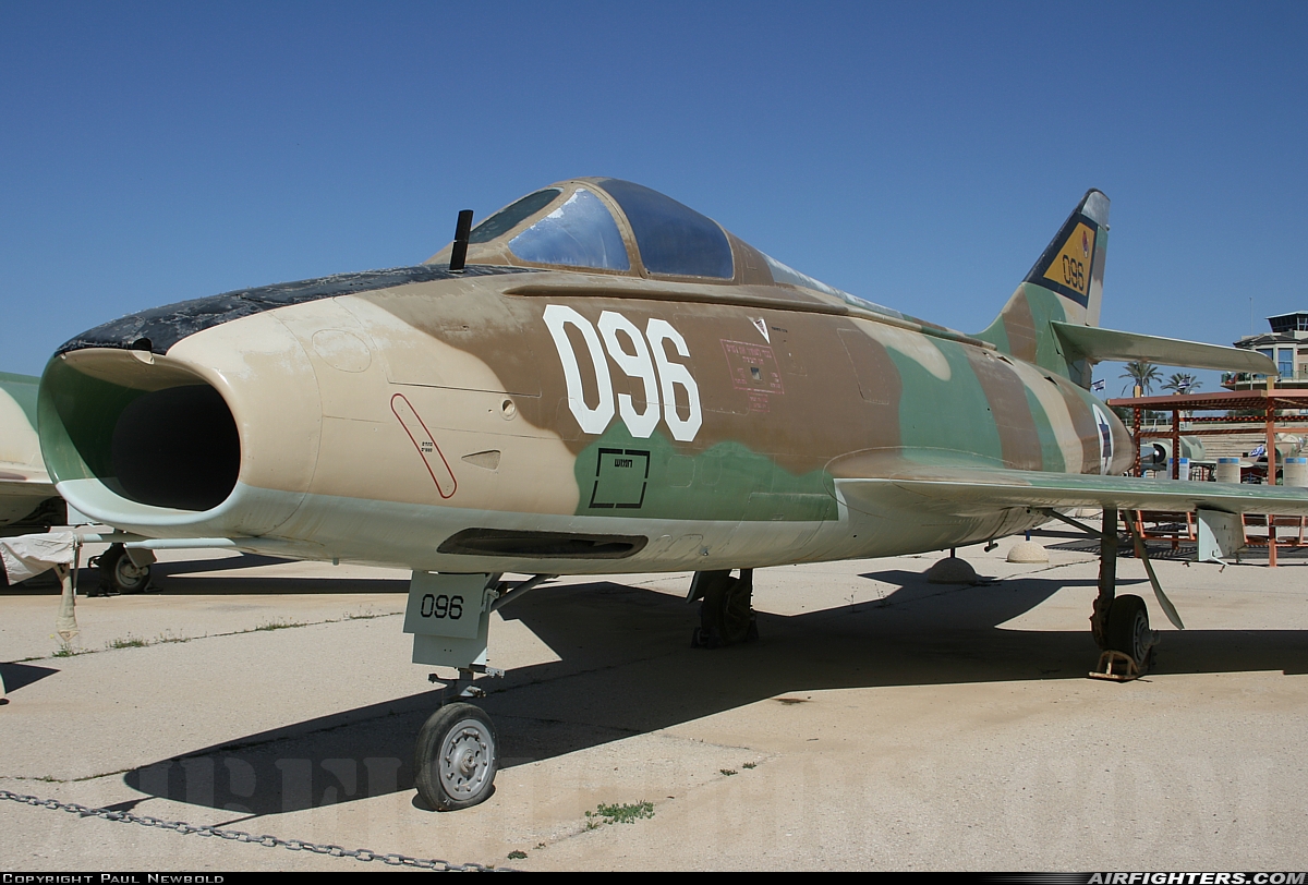 Israel - Air Force Dassault Super Mystere B2 096 at Beersheba - Hatzerim (LLHB), Israel