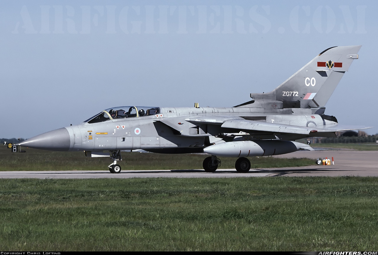 UK - Air Force Panavia Tornado F3 ZG772 at Coningsby (EGXC), UK