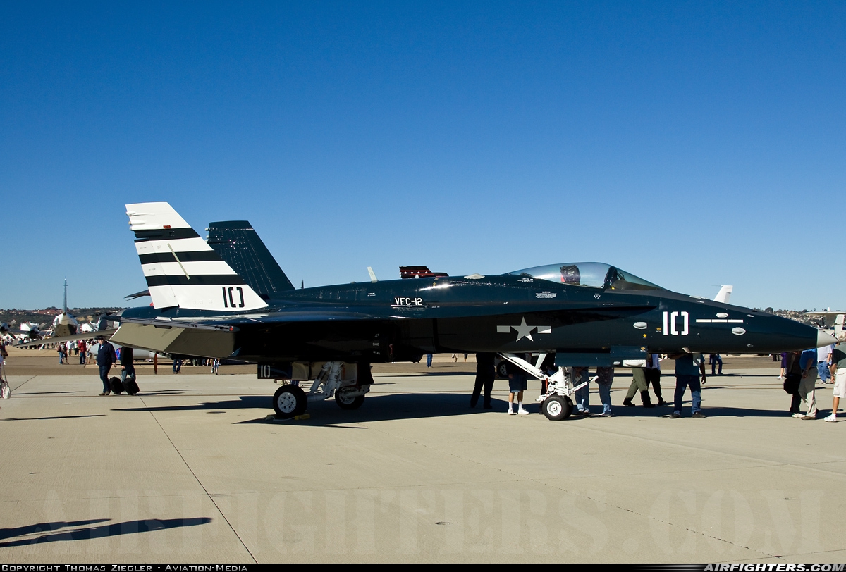 USA - Navy McDonnell Douglas F/A-18A Hornet 163107 at San Diego - North Island NAS / Halsey Field (NZY / KNZY), USA