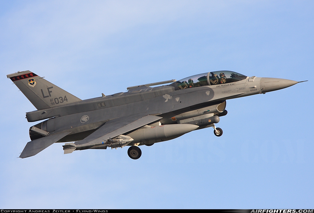 Singapore - Air Force General Dynamics F-16D Fighting Falcon 96-5034 at Glendale (Phoenix) - Luke AFB (LUF / KLUF), USA