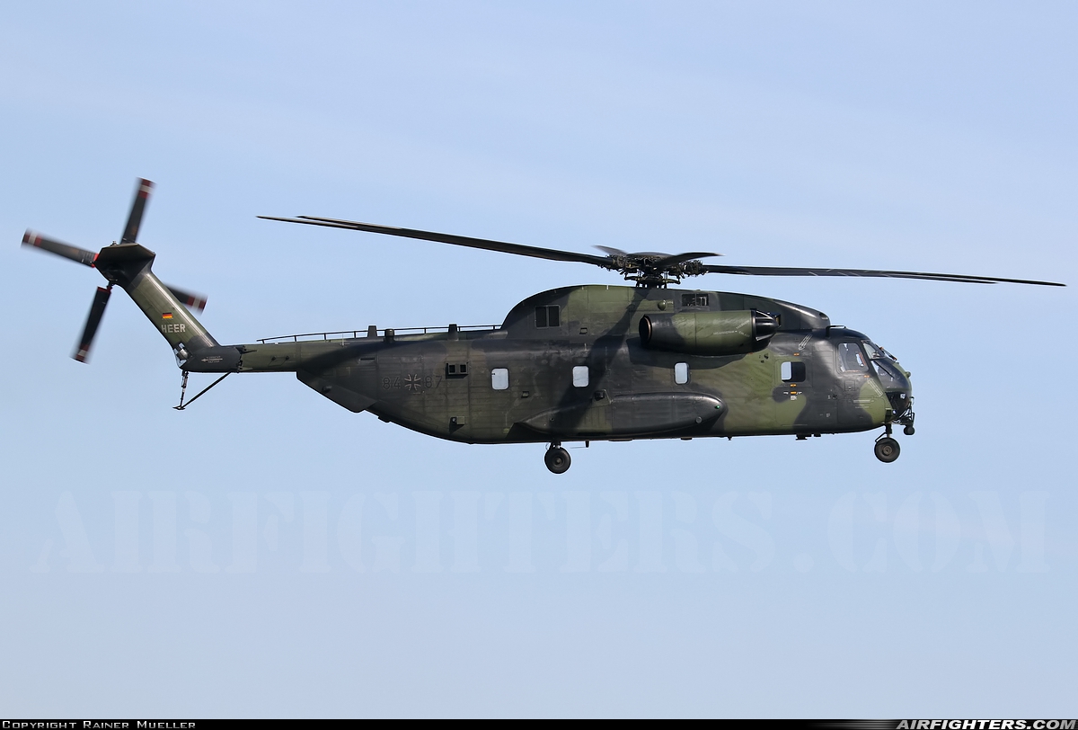 Germany - Army Sikorsky CH-53GA (S-65) 84+87 at Buckeburg (- Achum) (ETHB), Germany