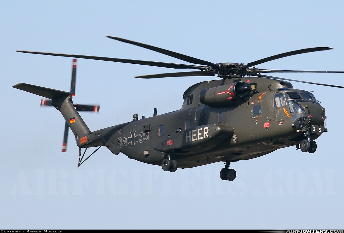 Germany - Army Sikorsky CH-53GA (S-65) 84+35 at Buckeburg (- Achum) (ETHB), Germany