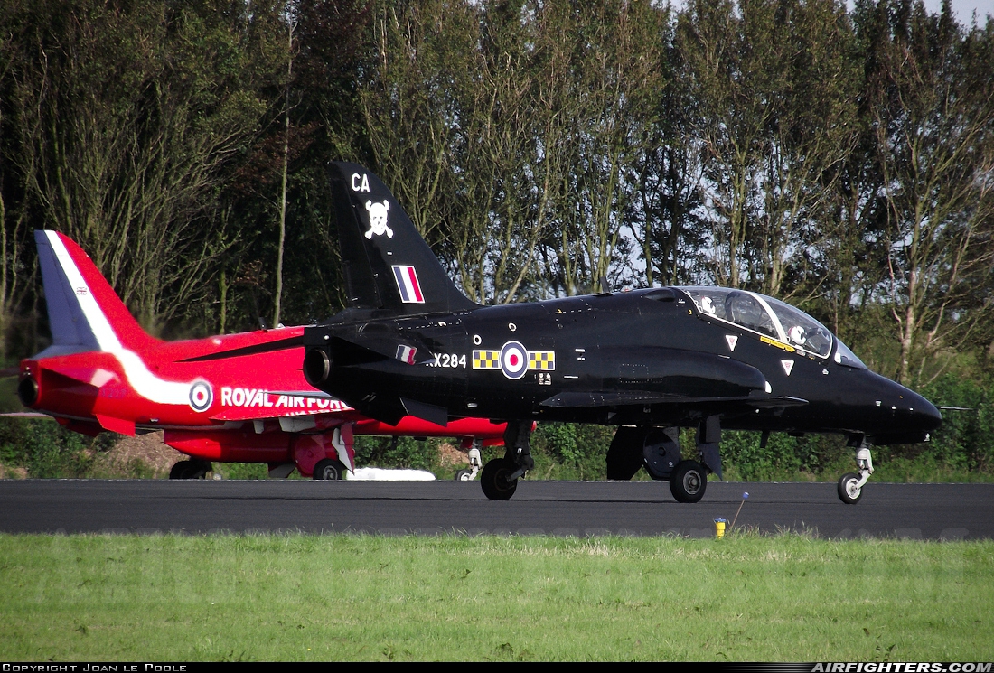 UK - Air Force British Aerospace Hawk T.1A XX284 at Leeuwarden (LWR / EHLW), Netherlands