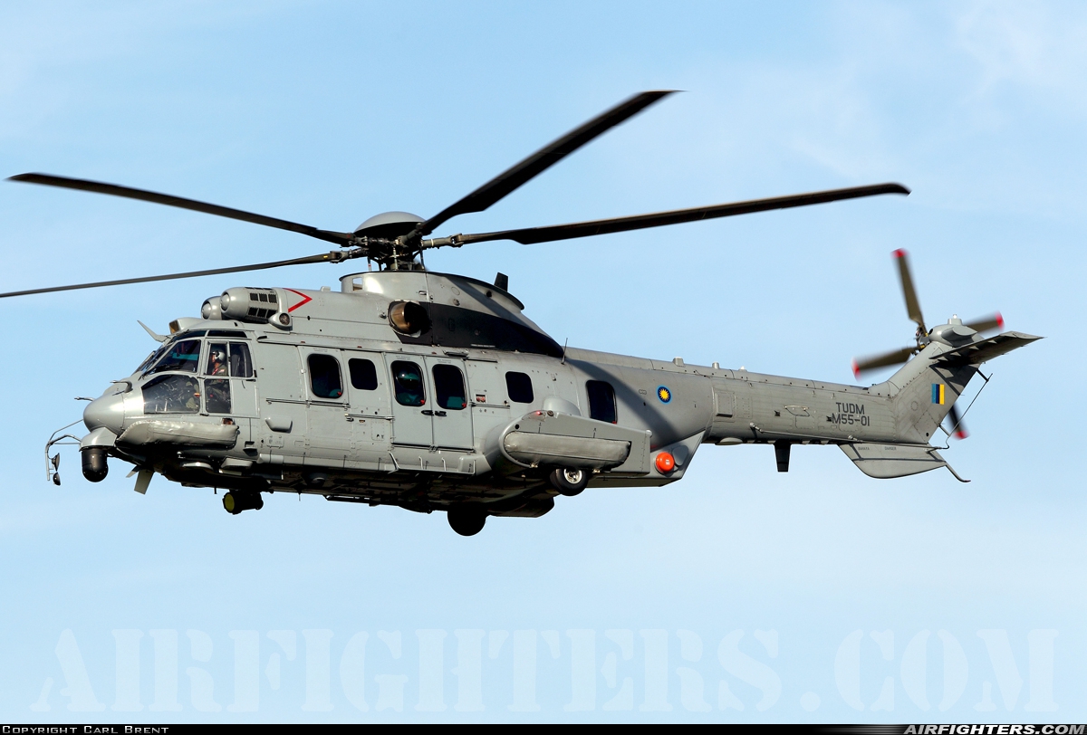 Malaysia - Air Force Eurocopter EC-725 Caracal M55-01 at Pulau Langkawi - Int. (LGK / WMKL), Malaysia
