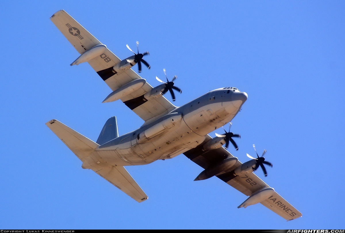 USA - Marines Lockheed Martin KC-130J Hercules (L-382) 166762 at San Diego - Miramar MCAS (NAS) / Mitscher Field (NKX / KNKX), USA