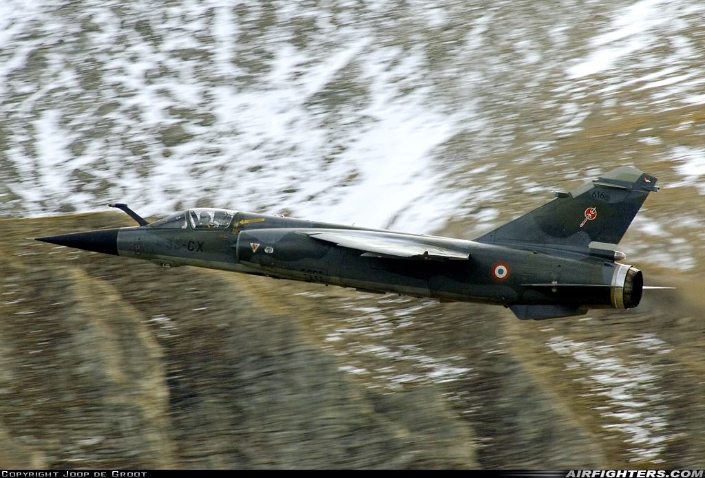 France - Air Force Dassault Mirage F1CR 616 at Off-Airport - Axalp, Switzerland