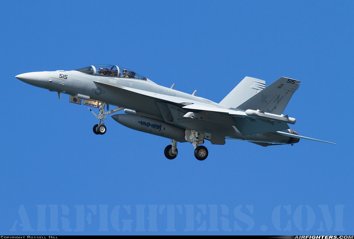 USA - Navy Boeing EA-18G Growler 168380 at Oak Harbor - Whidbey Island NAS / Ault Field (NUW), USA