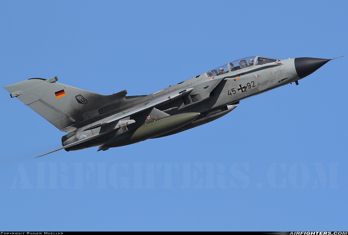 Germany - Air Force Panavia Tornado IDS 45+92 at Wittmundhafen (Wittmund) (ETNT), Germany