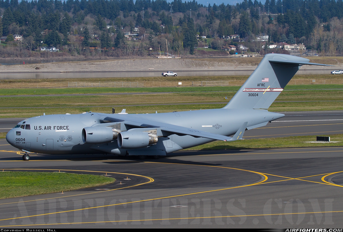 USA - Air Force Boeing C-17A Globemaster III 93-0604 at Portland - Int. (PDX / KPDX), USA