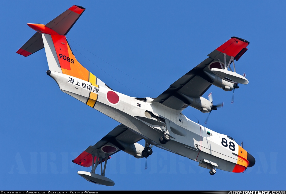 Japan - Navy Shin Maywa US-1A 9088 at Iwakuni (RJOI), Japan