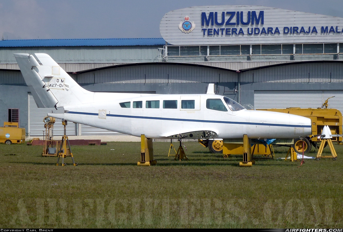 Malaysia - Air Force Cessna 402B M27-04 at Kuala Lumpur - Sungai Besi / Simpang (WMKF), Malaysia