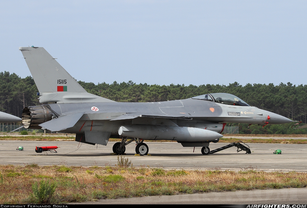 Portugal - Air Force General Dynamics F-16AM Fighting Falcon 15115 at Ovar (AM1) (LPOV), Portugal