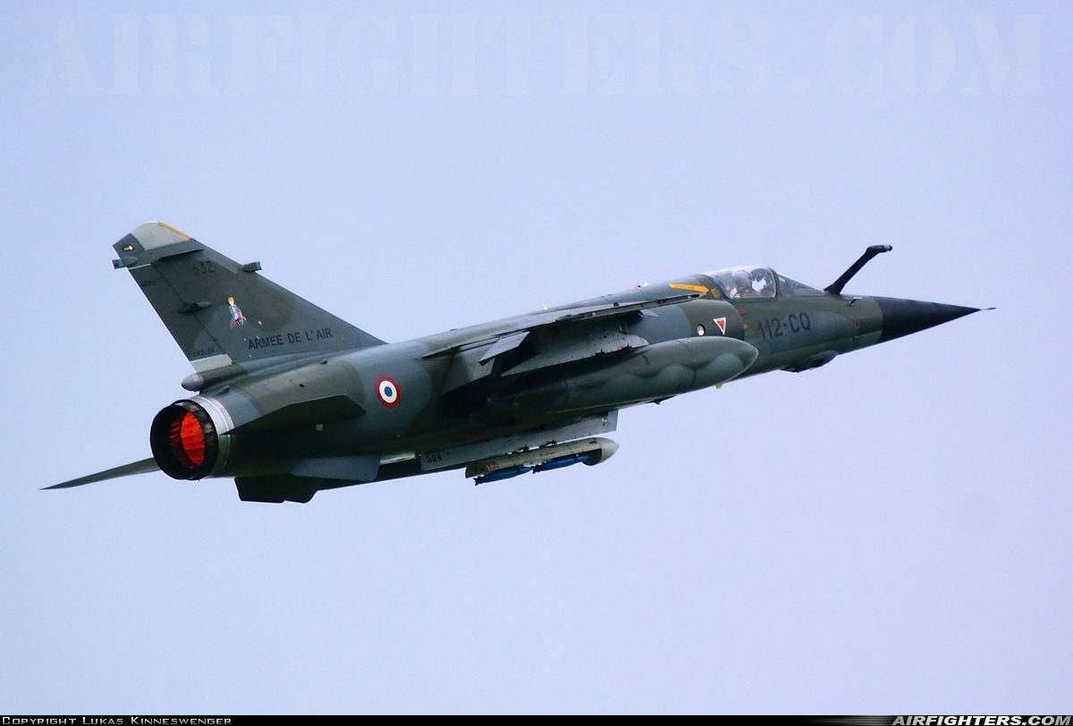 France - Air Force Dassault Mirage F1CR 632 at Reims - Champagne (RHE / LFSR), France
