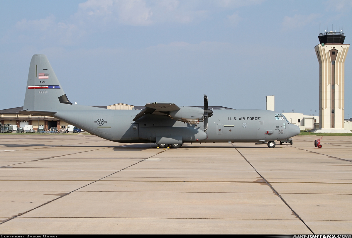 USA - Air Force Lockheed Martin C-130J-30 Hercules (L-382) 08-5691 at Abilene - Dyess AFB (DYS / KDYS), USA