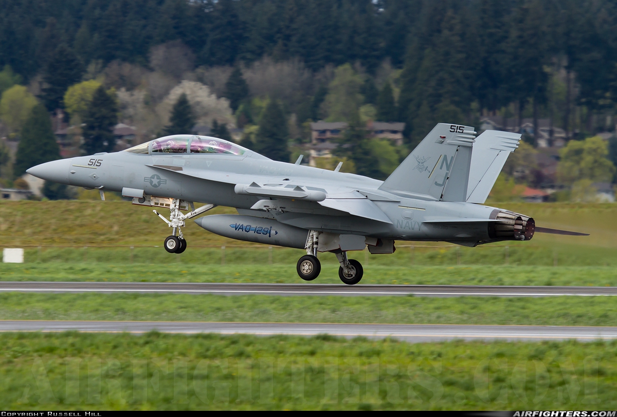 USA - Navy Boeing EA-18G Growler 168380 at Portland - Int. (PDX / KPDX), USA