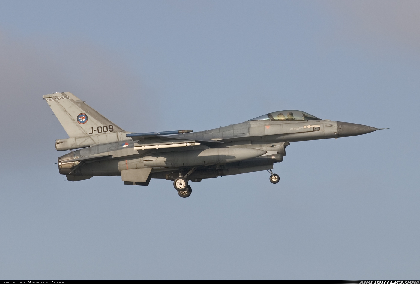 Netherlands - Air Force General Dynamics F-16AM Fighting Falcon J-009 at Florennes (EBFS), Belgium