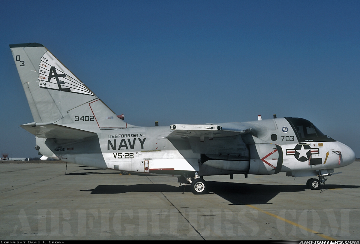 USA - Navy Lockheed S-3A Viking 159402 at Camp Springs - Andrews AFB (Washington NAF) (ADW / NSF / KADW), USA