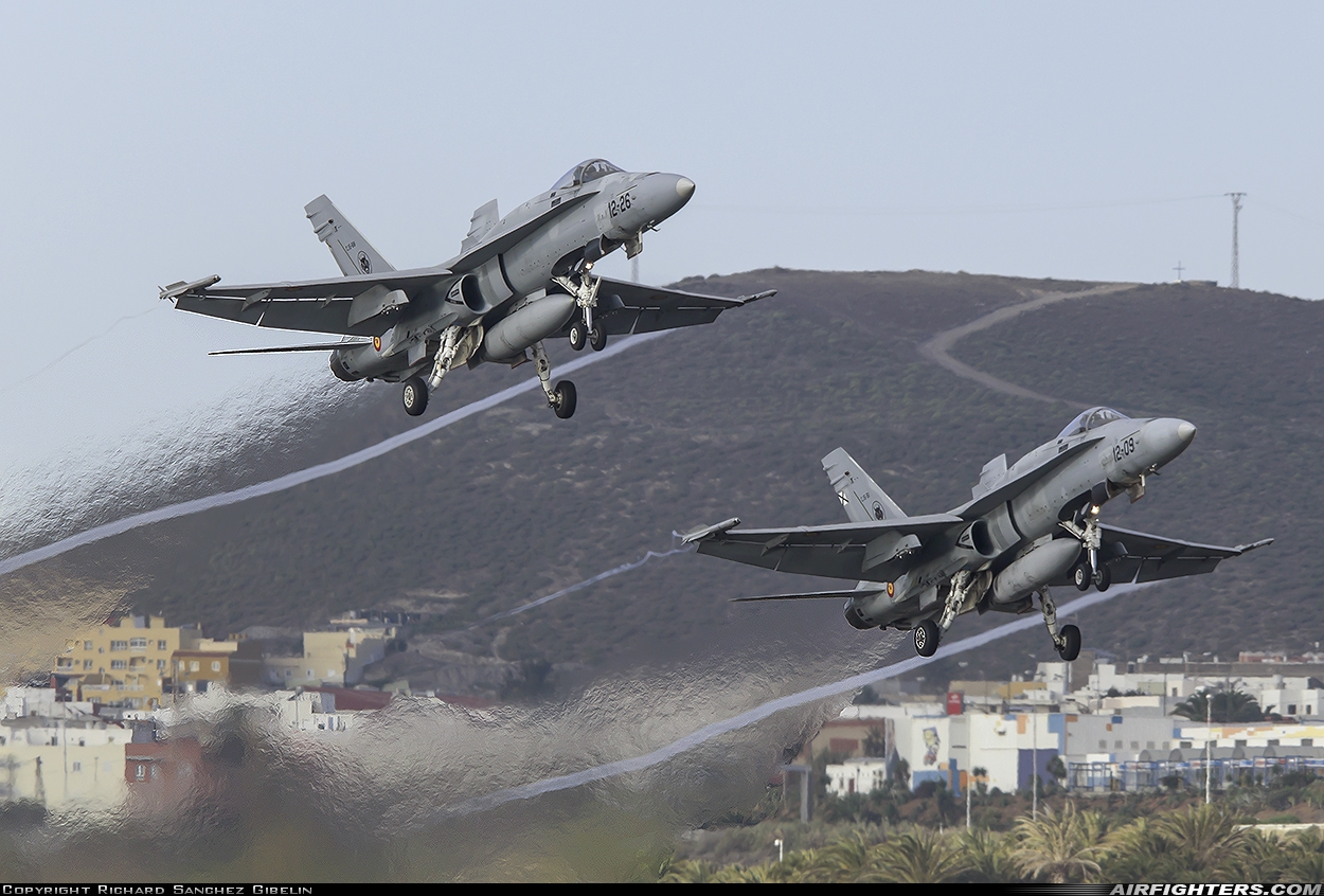 Spain - Air Force McDonnell Douglas C-15 Hornet (EF-18A+) C.15-68 at Gran Canaria (- Las Palmas / Gando) (LPA / GCLP), Spain