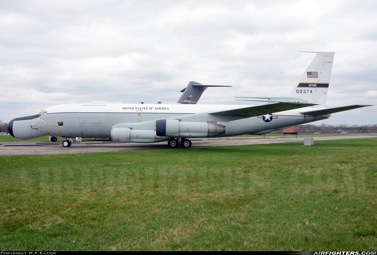 USA - Air Force Boeing EC-135E Stratolifter (717-157) 60-0374 at Dayton - Wright-Patterson AFB (Patterson AFB) (FFO / KFFO), USA