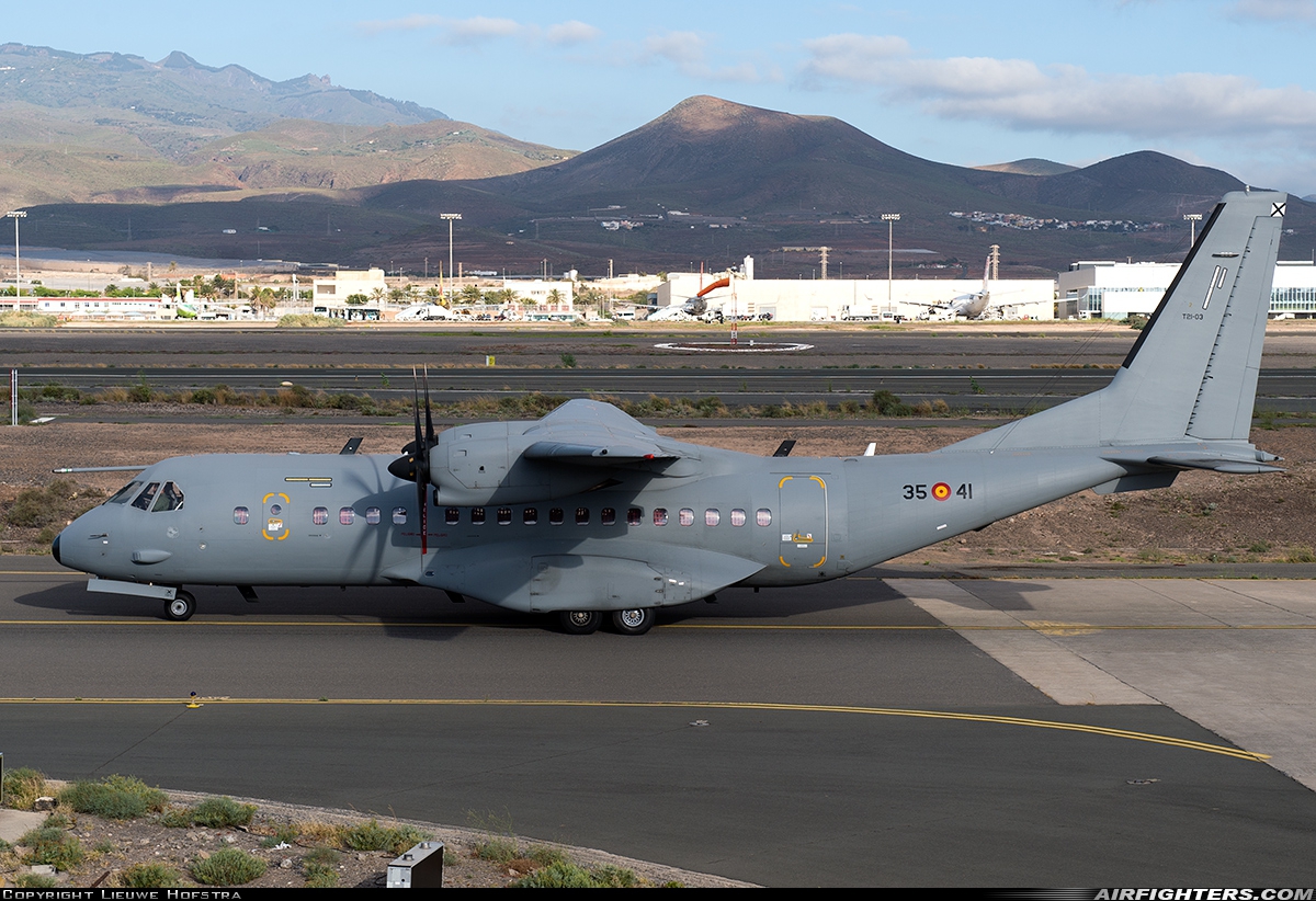 Spain - Air Force CASA C-295M T.21-03 at Gran Canaria (- Las Palmas / Gando) (LPA / GCLP), Spain