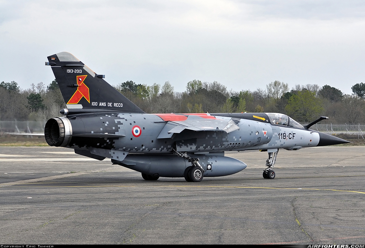 France - Air Force Dassault Mirage F1CR 604 at Mont de Marsan (LFBM), France