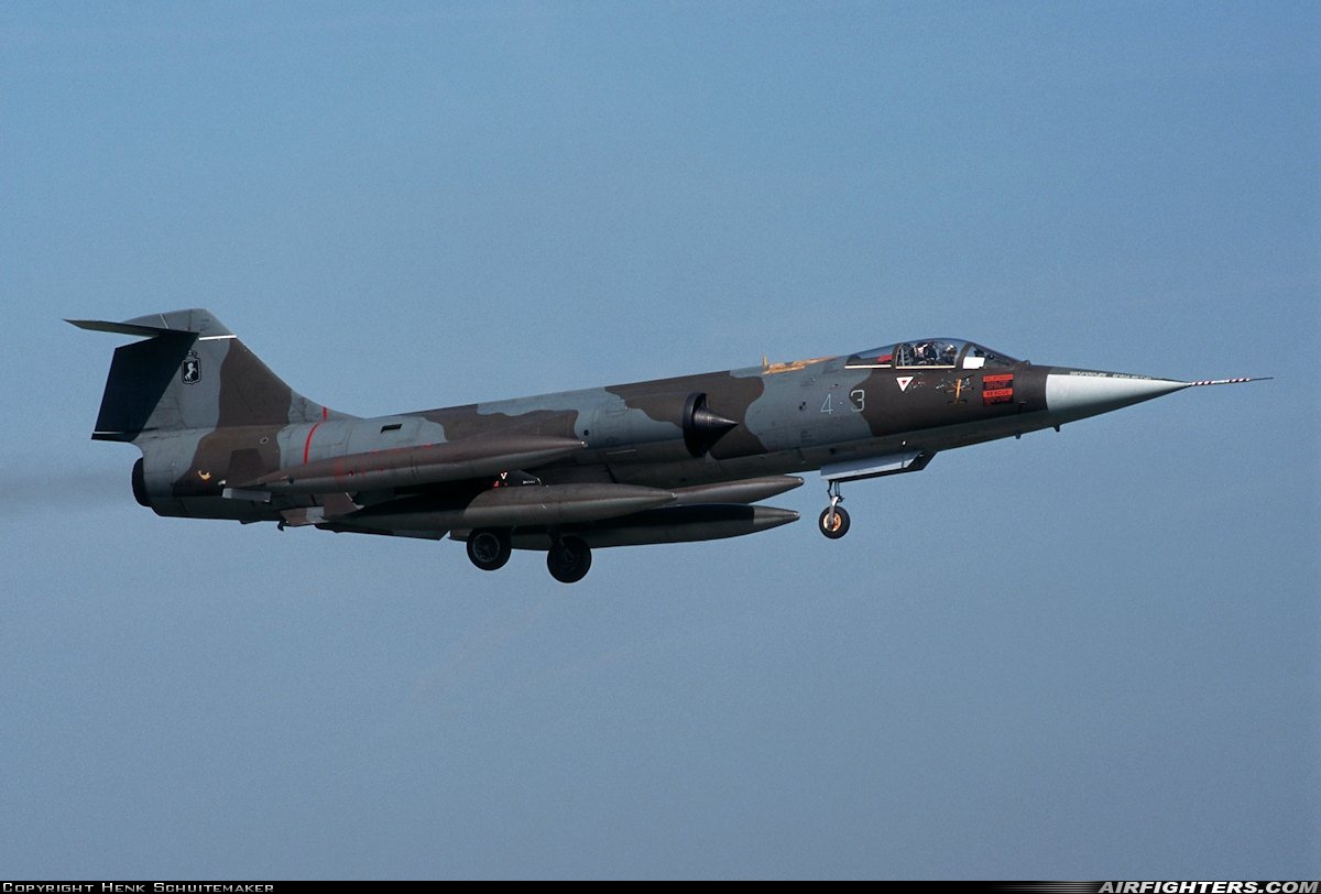 Italy - Air Force Lockheed F-104S-ASA Starfighter MM6761 at Uden - Volkel (UDE / EHVK), Netherlands