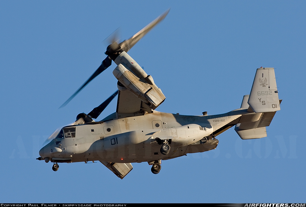 USA - Marines Bell / Boeing MV-22B Osprey 166692 at Yuma - MCAS / Int. (NYL / KNYL), USA