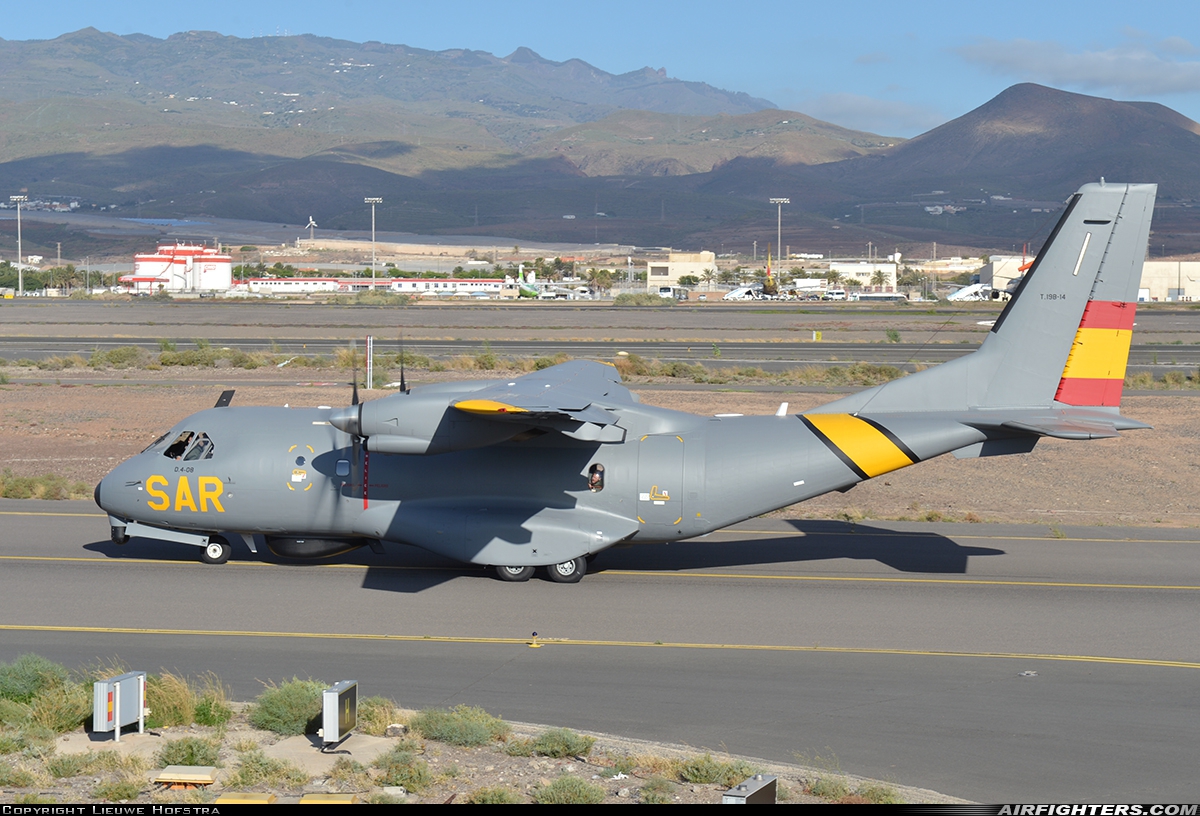 Spain - Air Force CASA CN235-100MPA D.4-08 at Gran Canaria (- Las Palmas / Gando) (LPA / GCLP), Spain