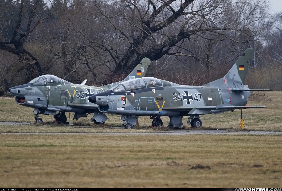 Germany - Air Force Fiat G-91T3 34+47 at Wunstorf (ETNW), Germany