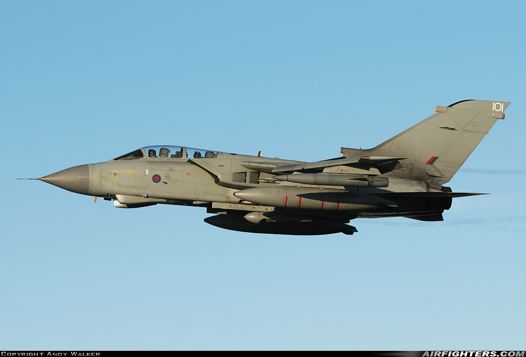 UK - Air Force Panavia Tornado GR4 ZD793 at Lossiemouth (LMO / EGQS), UK