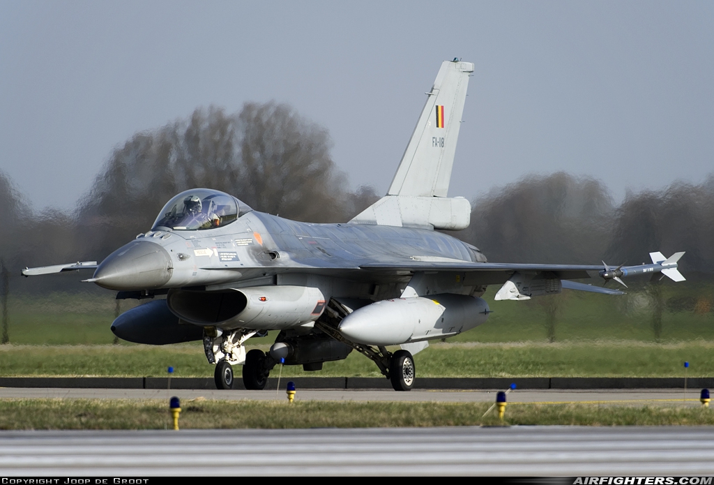 Belgium - Air Force General Dynamics F-16AM Fighting Falcon FA-118 at Leeuwarden (LWR / EHLW), Netherlands