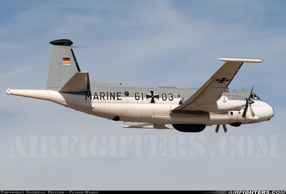 Germany - Navy Breguet Br.1150 Atlantic 61+03 at Landsberg-Penzing (ETSA), Germany