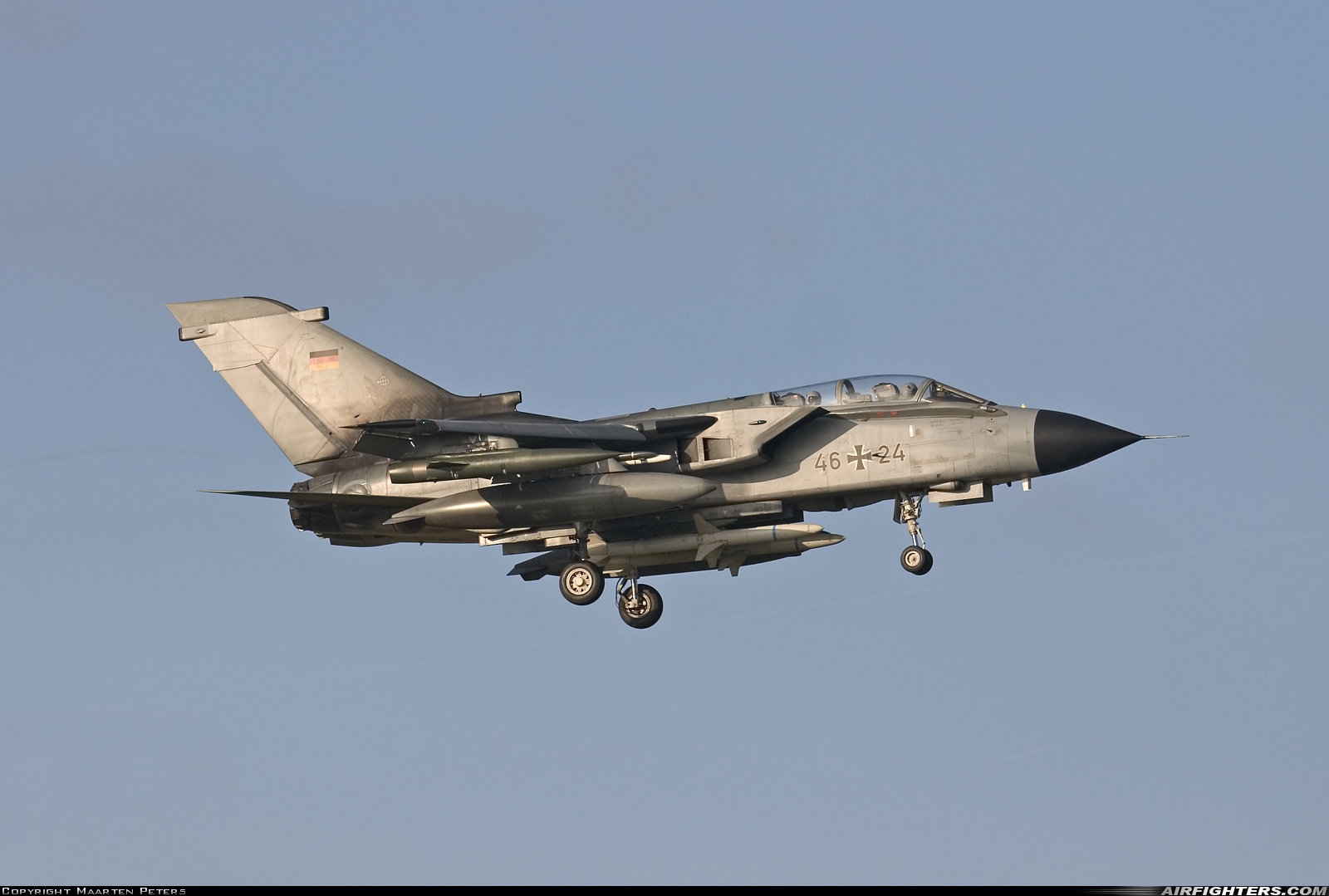 Germany - Air Force Panavia Tornado ECR 46+24 at Florennes (EBFS), Belgium