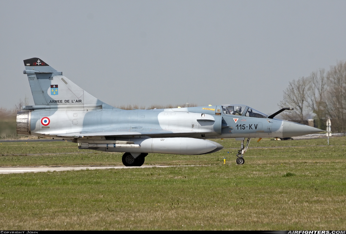 France - Air Force Dassault Mirage 2000C 88 at Leeuwarden (LWR / EHLW), Netherlands